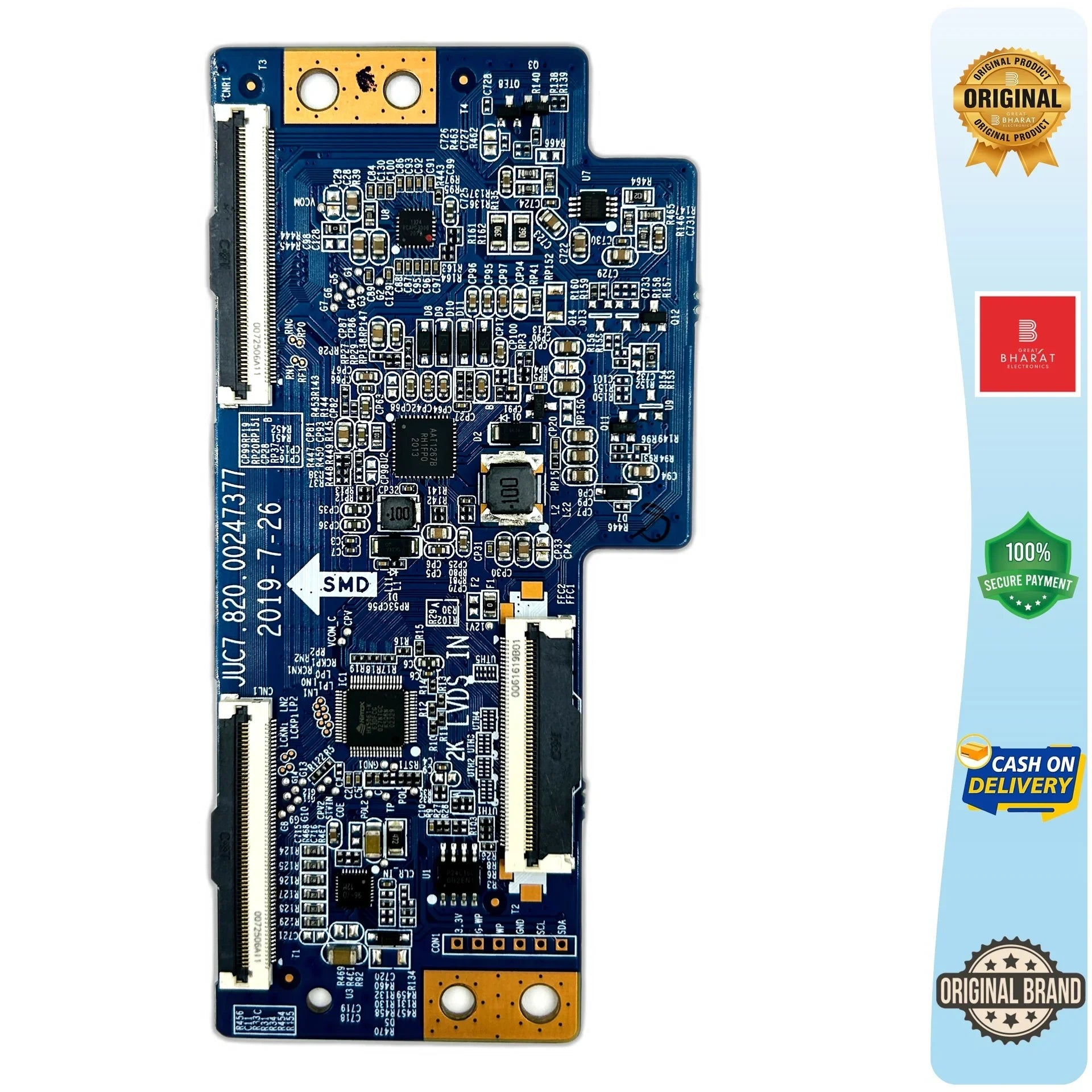 Infinix 42X1 T-Con Board – Infinix 42 Inch LED TV Replacement Part - Great Bharat Electronics