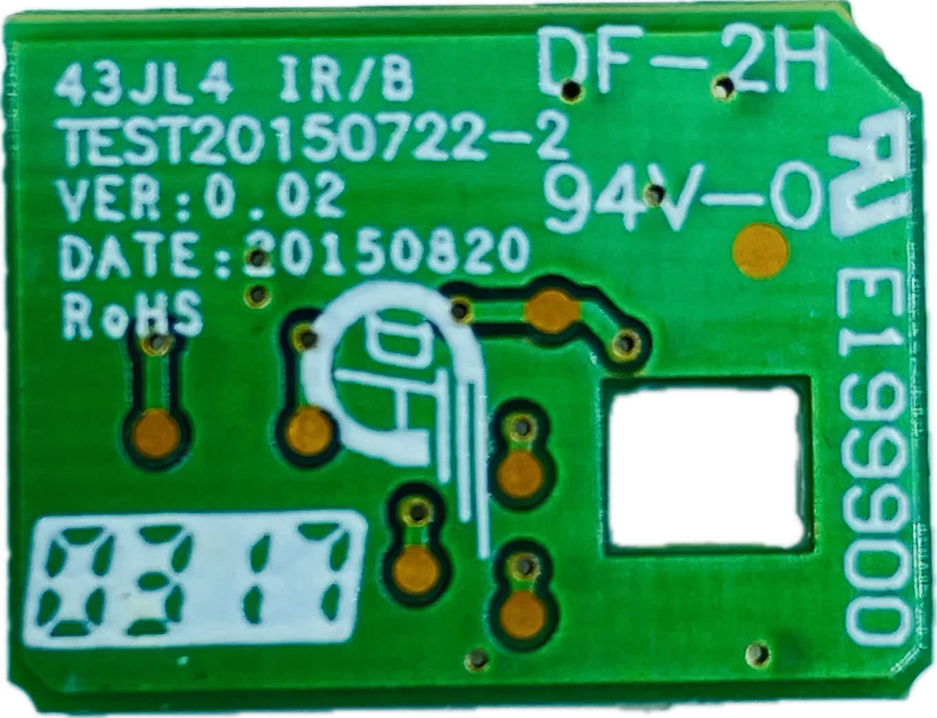 Intex LED TV IR Sensor (Power Button) for Model LED5012 - Great Bharat Electronics