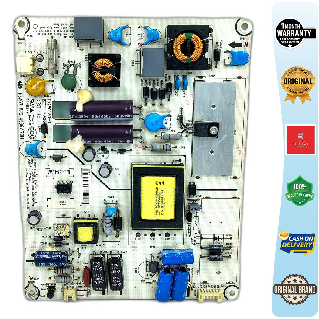 Intex LED29UH Power Supply Board – Intex 29 Inch LED TV SMPS Replacement - Great Bharat Electronics