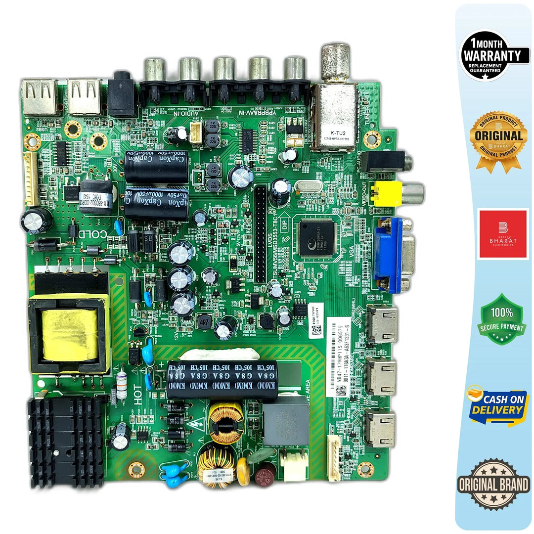 Intex LED3221 Motherboard – Intex 32 Inch LED TV Main Board Replacement - Great Bharat Electronics