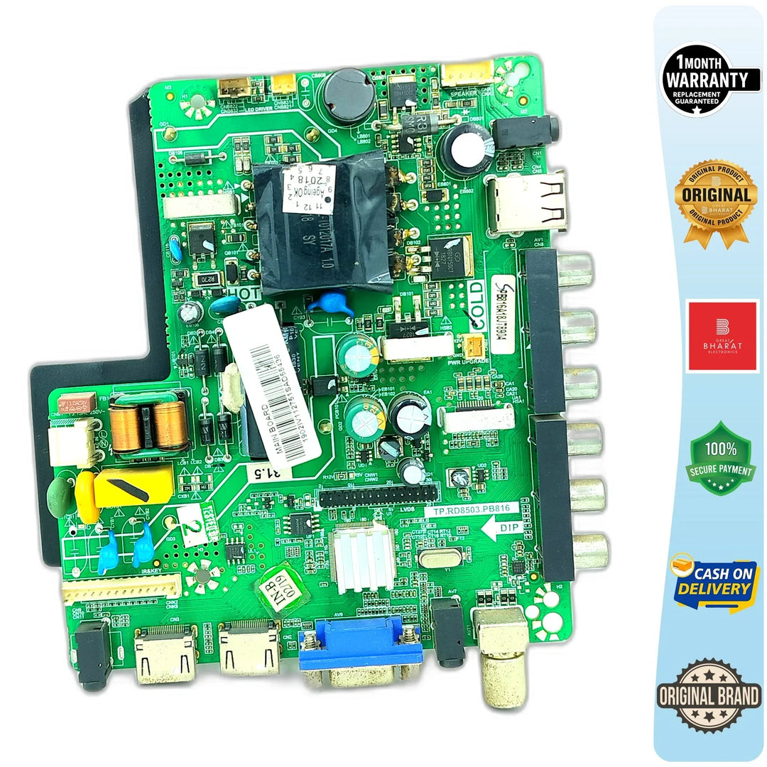 Intex LED3225 Motherboard – Intex 32 Inch LED TV Main Board Replacement - Great Bharat Electronics