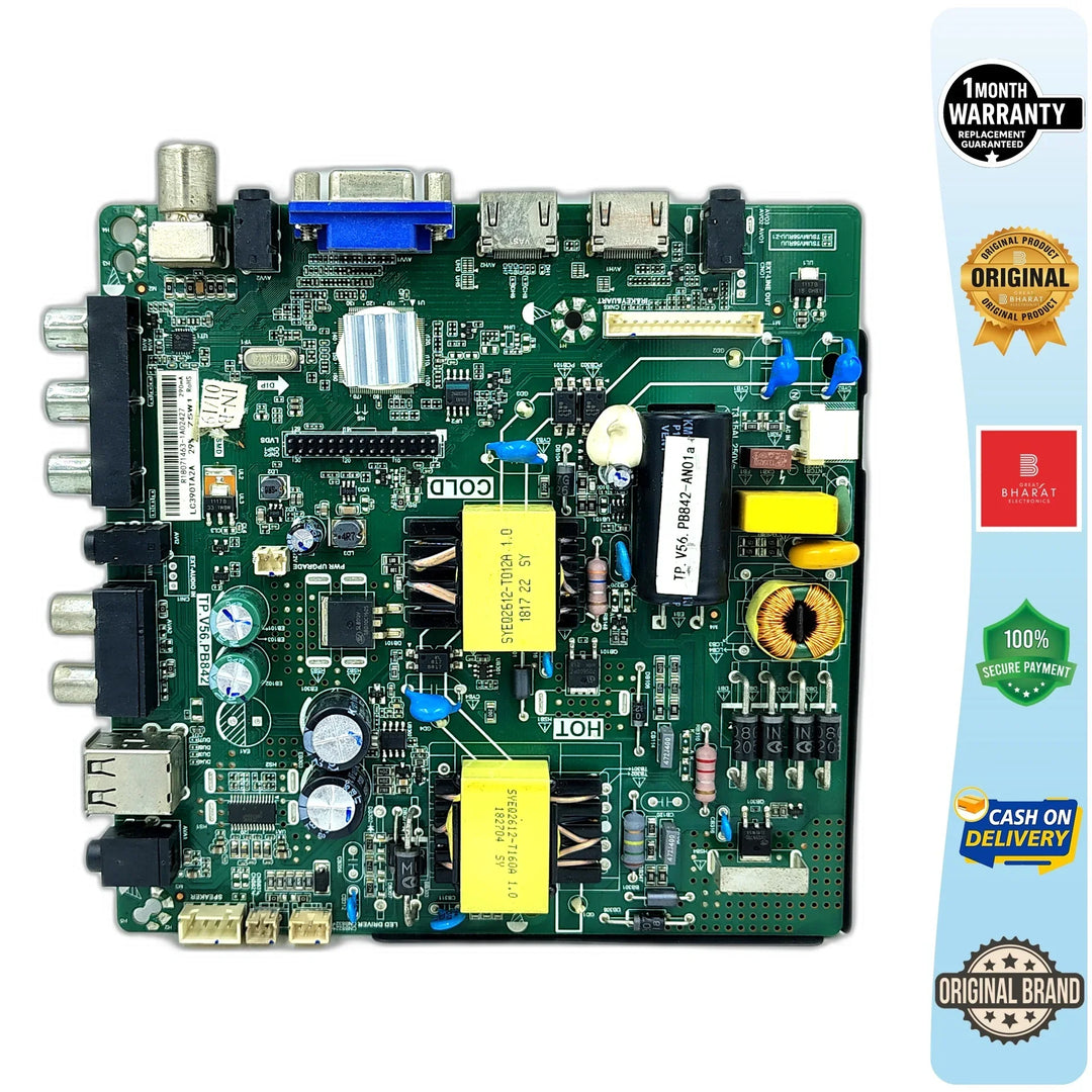 Intex LED4001 Motherboard – Intex 40 Inch LED TV Main Board Replacement - Great Bharat Electronics