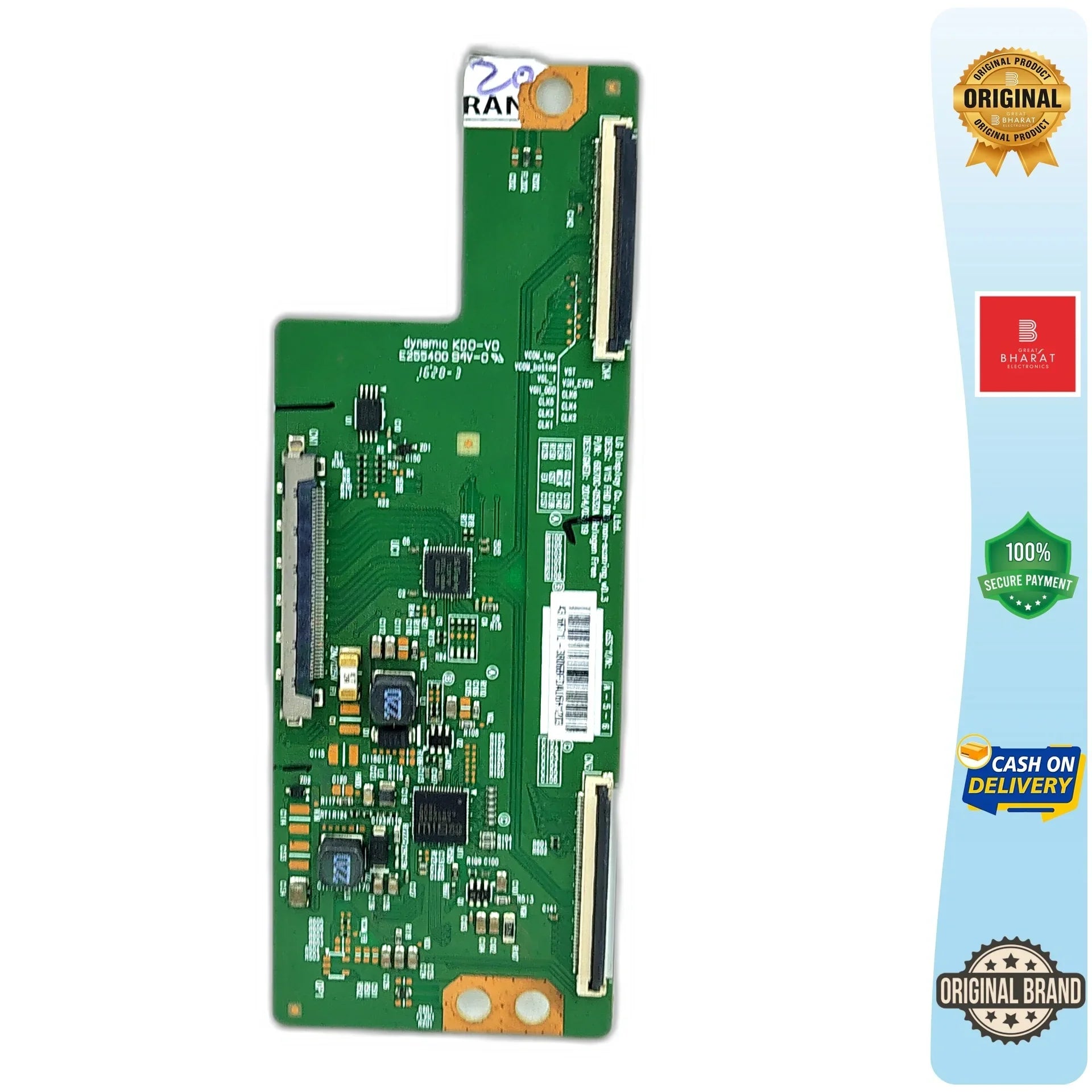 Intex LED4310FHD T-Con Board – Intex 43 Inch LED TV Replacement Part - Great Bharat Electronics