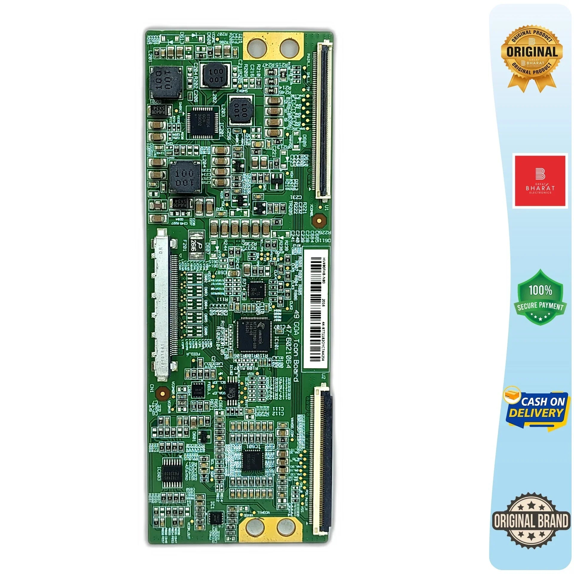 Intex LED5012 T-Con Board – Intex 50 Inch LED TV Replacement Part - Great Bharat Electronics