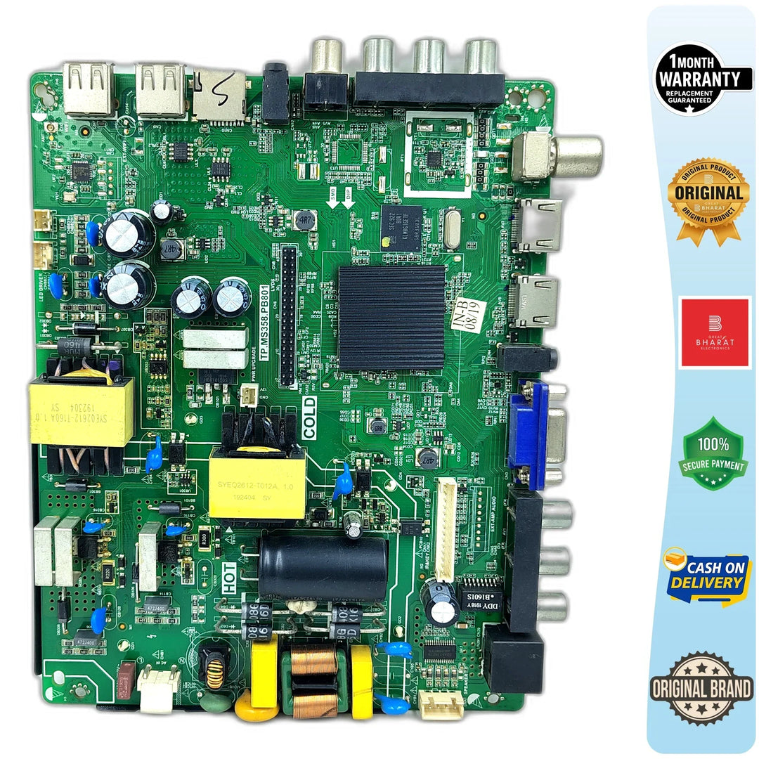 Intex LEDSF4304 Motherboard – Intex 43 Inch LED TV Main Board Replacement - Great Bharat Electronics