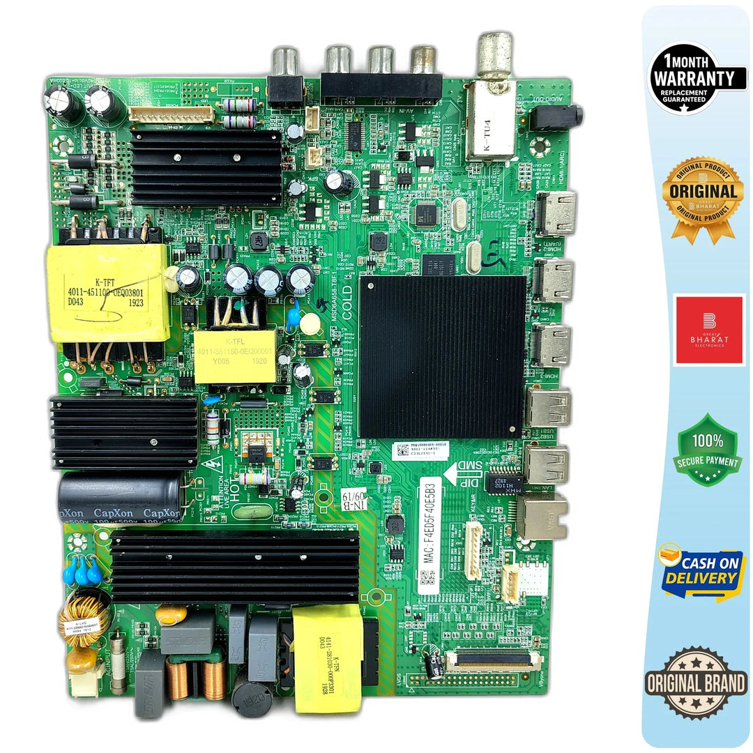Intex LEDSU5504 Motherboard – Intex 50 Inch LED TV Main Board Replacement - Great Bharat Electronics