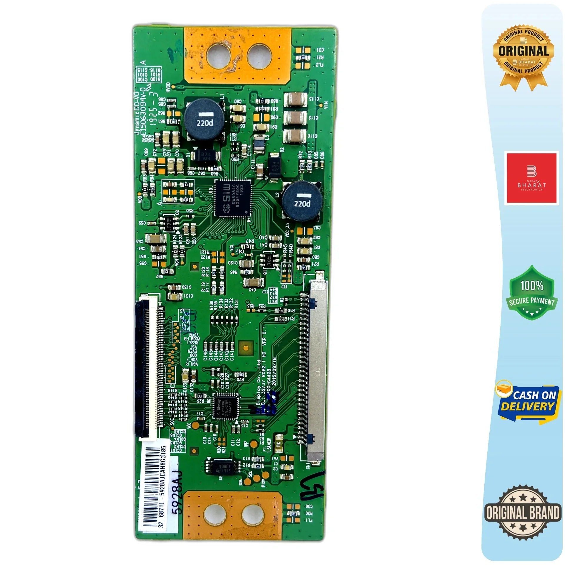 Intex SH3200G T-Con Board – Intex 32 Inch LED TV Replacement Part - Great Bharat Electronics