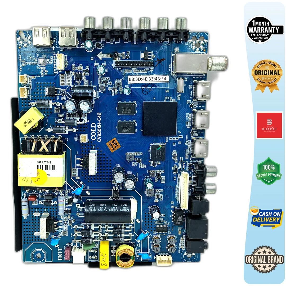 Kodak 43FHDXPRO Motherboard – Kodak 43 Inch LED TV Main Board Replacement - Great Bharat Electronics