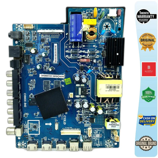 Kodak 43UHDX7XPROBL Motherboard – Kodak 43 Inch LED TV Main Board Replacement - Great Bharat Electronics