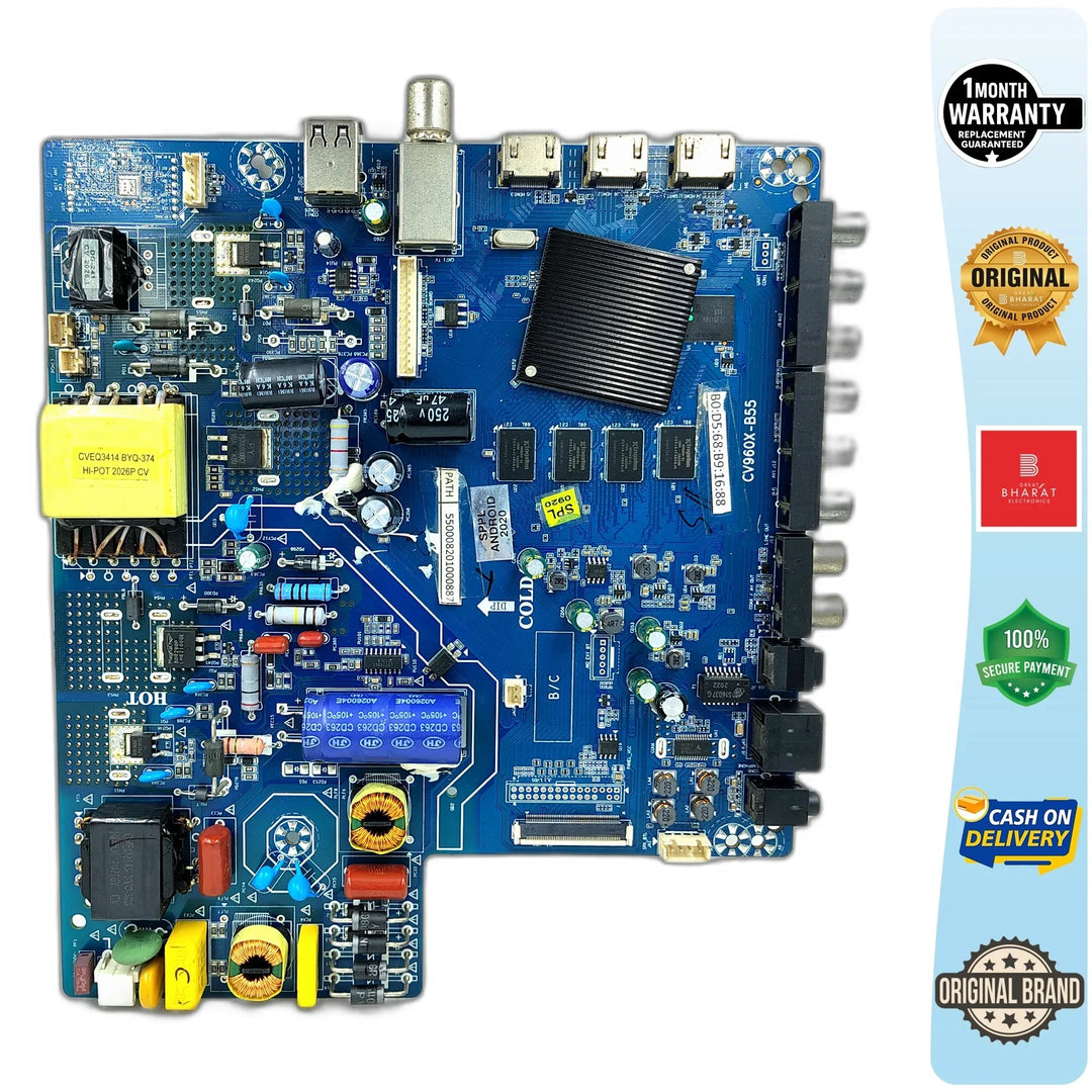 Kodak 55UHDX7XPRO Motherboard – Kodak 55 Inch LED TV Main Board Replacement - Great Bharat Electronics