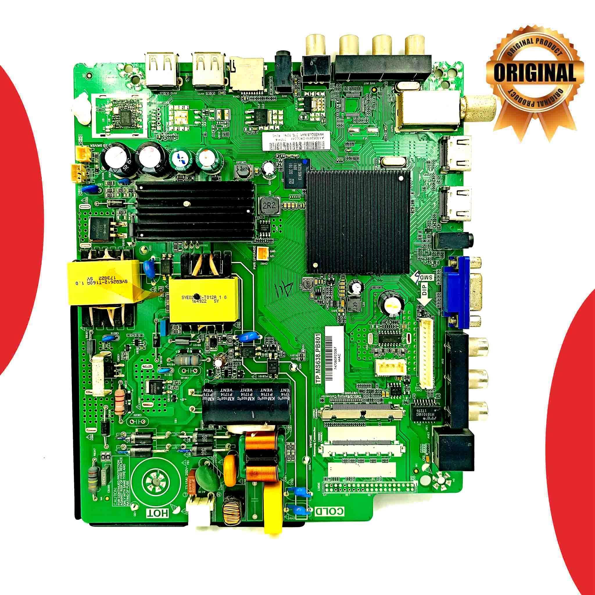 Koryo 43 inch LED TV Motherboard for Model KLE43EXUJ90UHD - Great Bharat Electronics