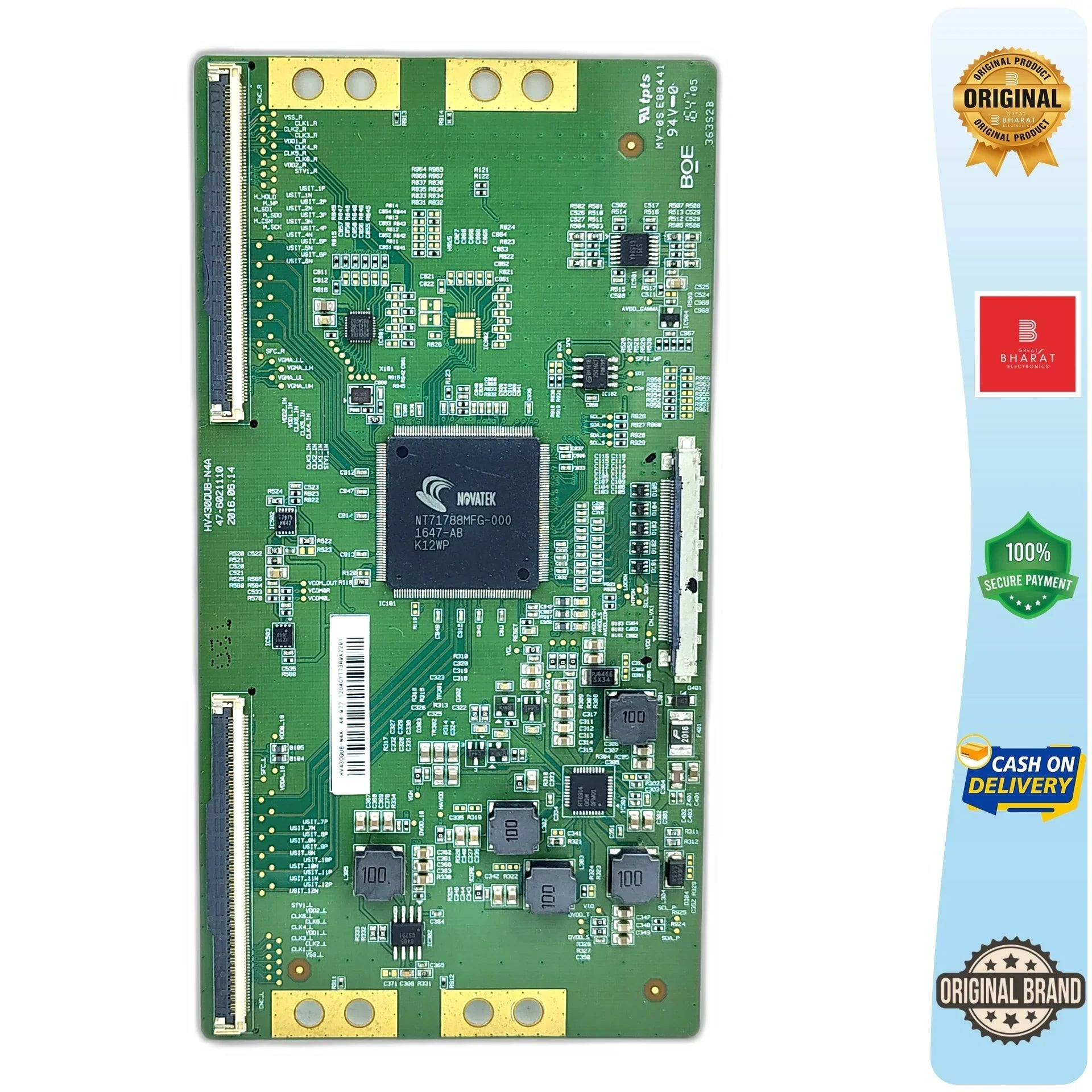 Koryo KLE43EXUS90SHD T-Con Board – Koryo 43 Inch LED TV Replacement Part - Great Bharat Electronics