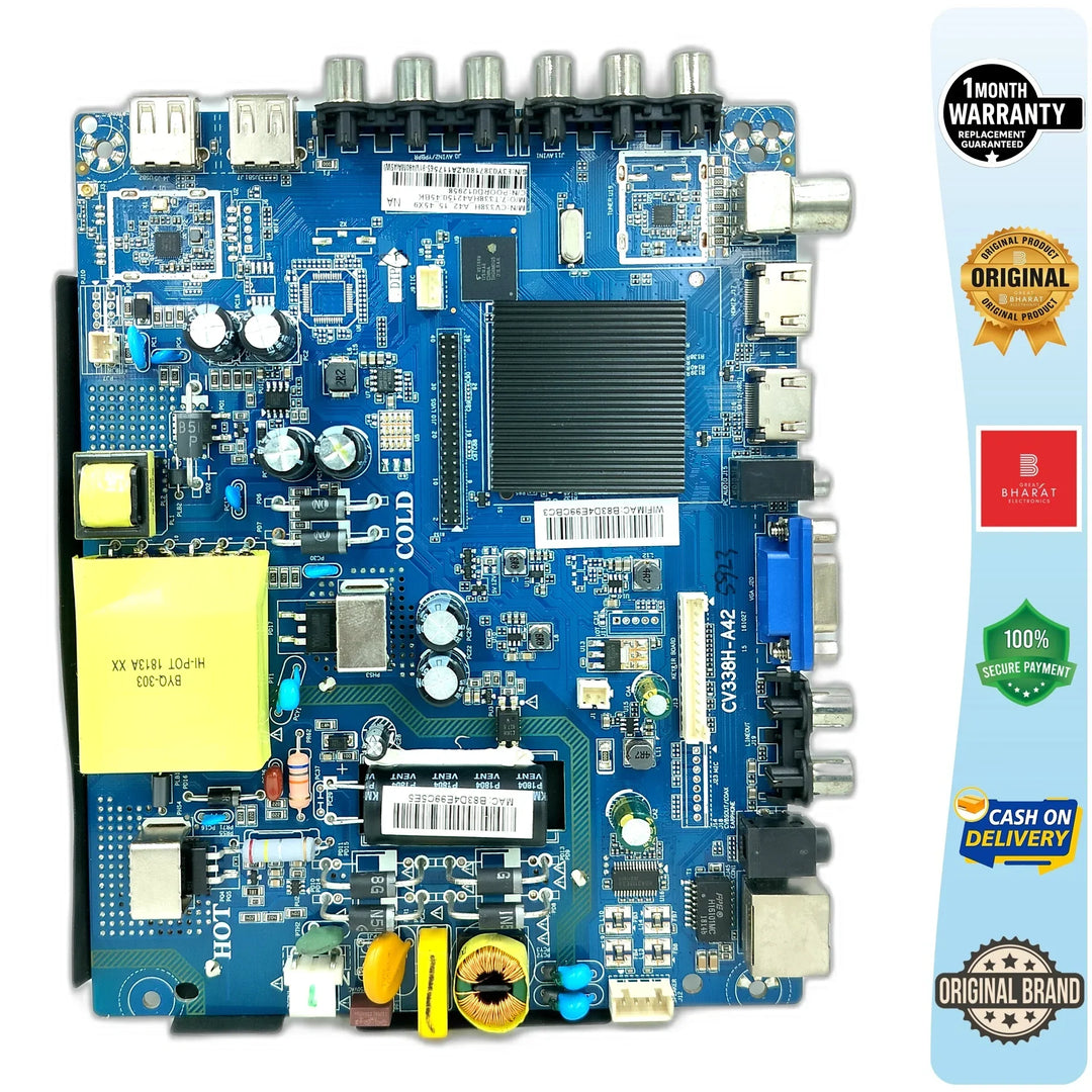 Koryo KLE43FLCFH5 Motherboard – Koryo 43 Inch LED TV Main Board Replacement - Great Bharat Electronics