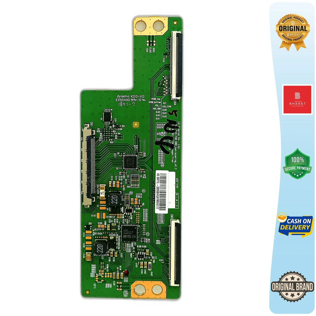 Koryo KLE43FLCFH5 T-Con Board – Koryo 43 Inch LED TV Replacement Part - Great Bharat Electronics