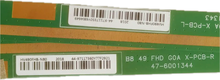 స్కేలర్ బోర్డ్ PCB సంఖ్య HV490FHB-N80
