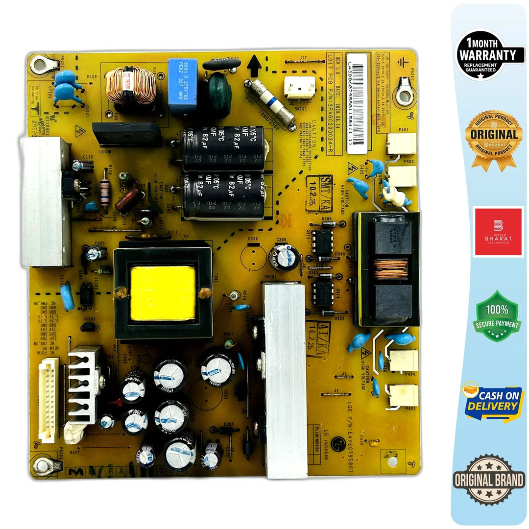 LG 22LU10UR Power Supply Board – LG 22 Inch LCD TV SMPS Replacement - Great Bharat Electronics