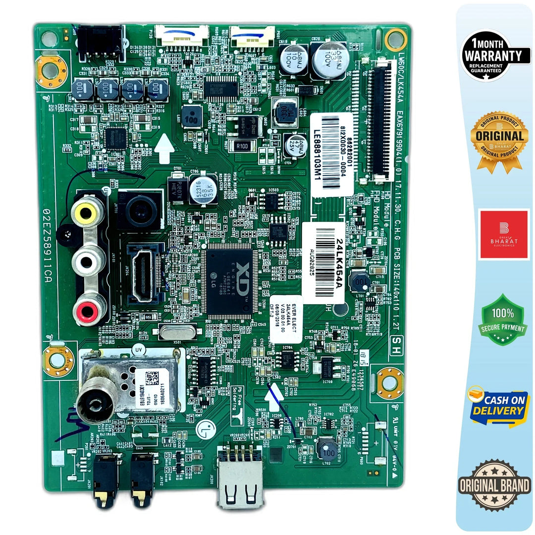 LG 24LK454A-PT Motherboard – LG 24 Inch LED TV Main Board Replacement - Great Bharat Electronics