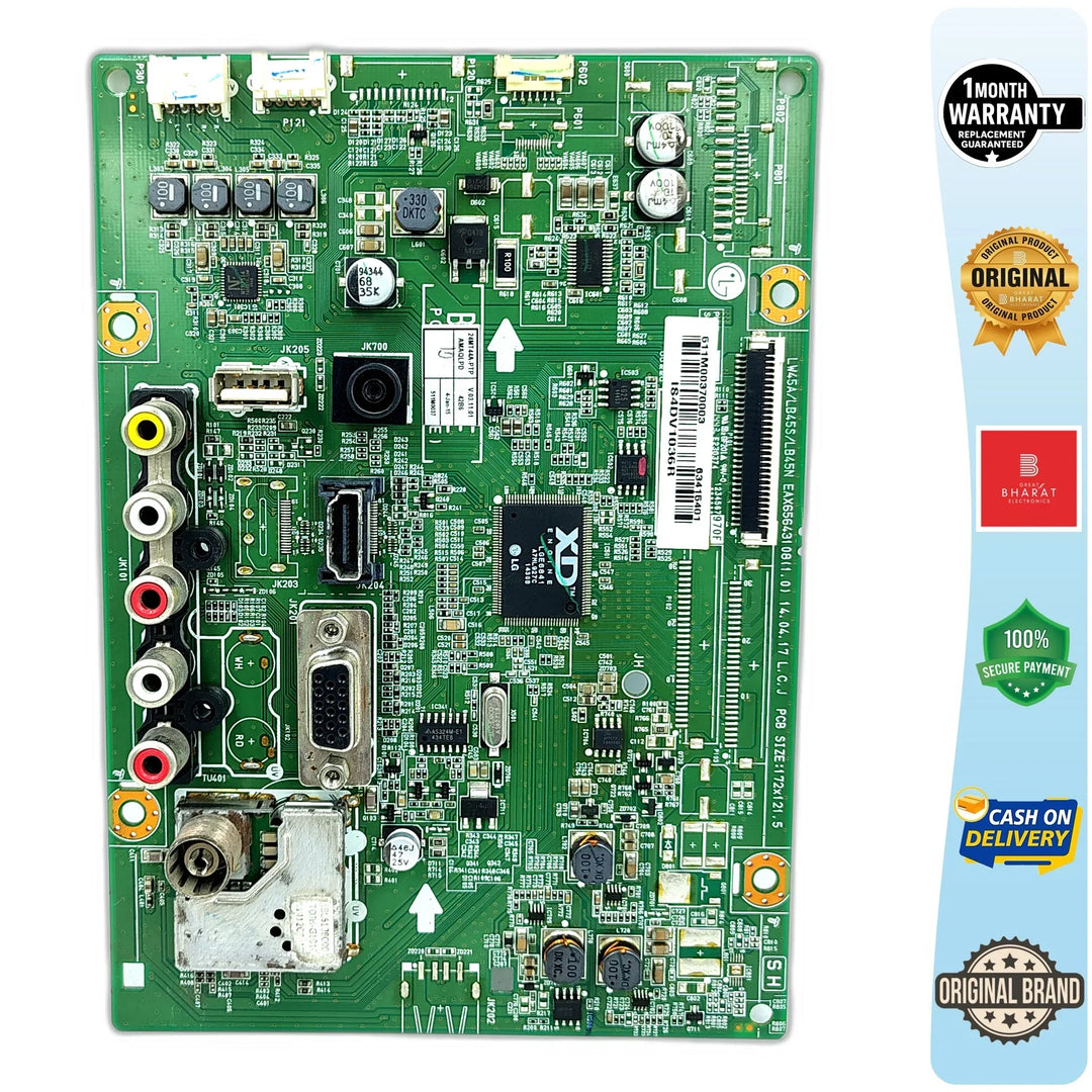 LG 24MT44A Motherboard – LG 24 Inch LED TV Main Board Replacement - Great Bharat Electronics