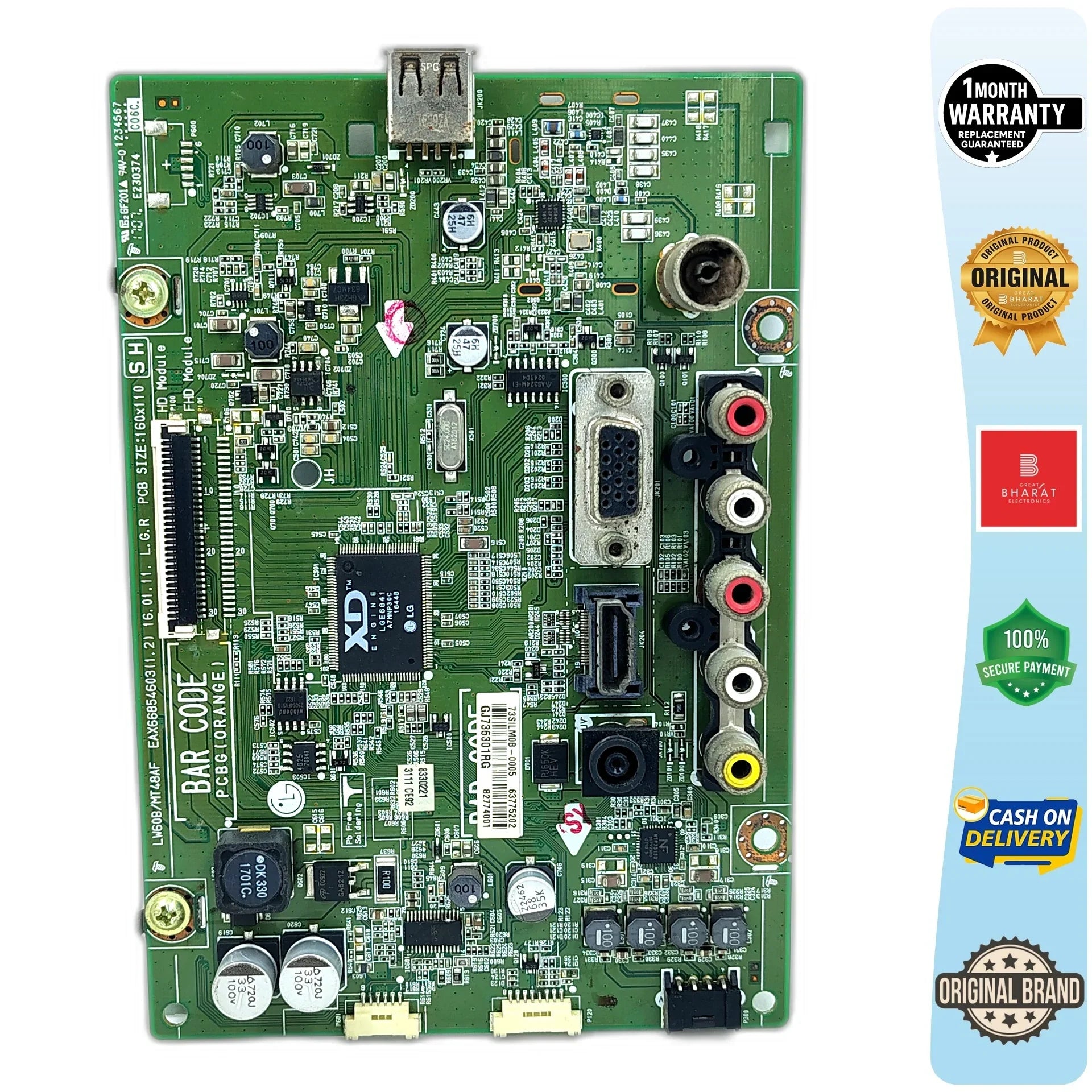 LG 24MT48AF-PT Motherboard – LG 24 Inch LED TV Main Board Replacement - Great Bharat Electronics