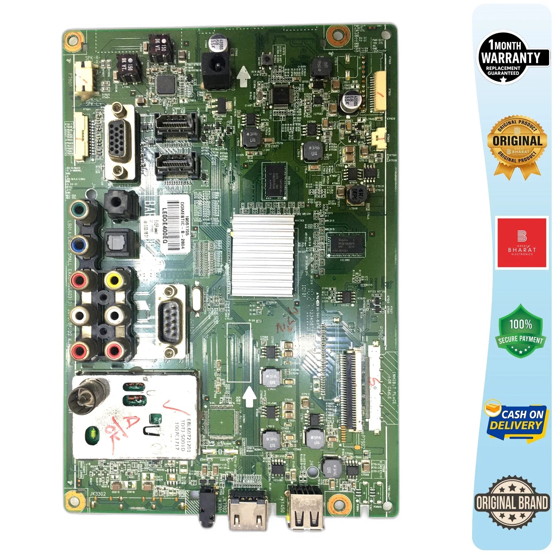 LG 26LE5300 Motherboard – LG 26 Inch LED TV Main Board Replacement - Great Bharat Electronics