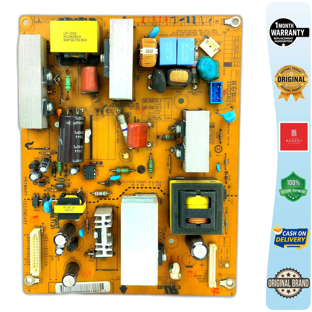 LG 28LH20R Power Supply Board – LG 28 Inch LCD TV SMPS Replacement - Great Bharat Electronics