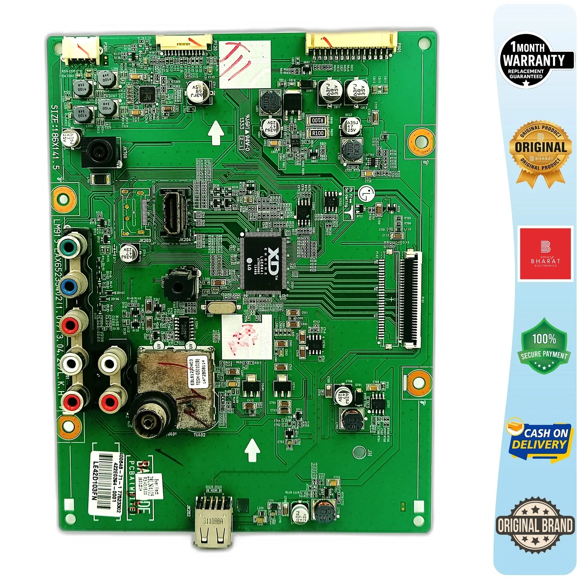 LG 28LN5155-TL Motherboard – LG 28 Inch LED TV Main Board Replacement - Great Bharat Electronics
