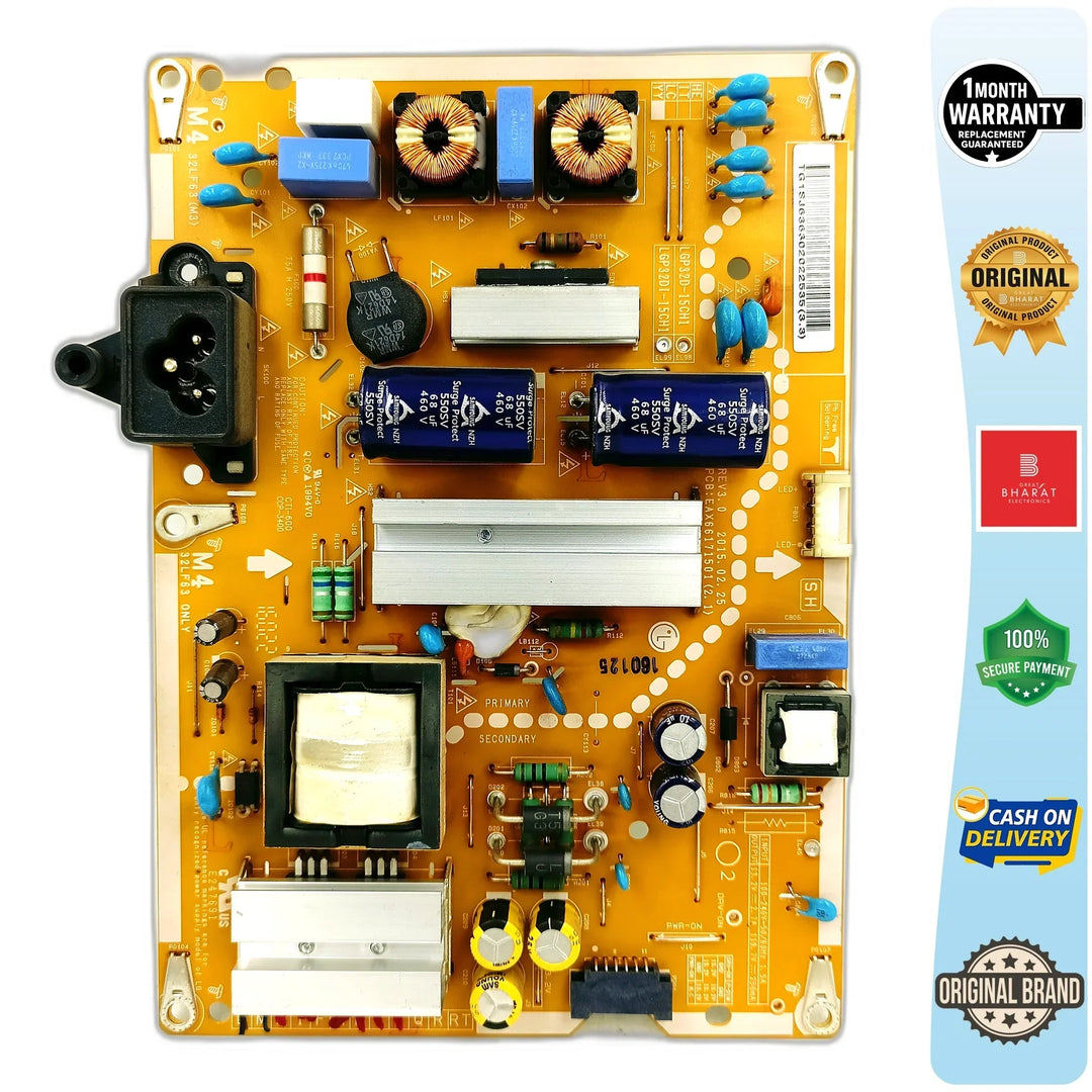 LG 32LF554A Power Supply Board – LG 32 Inch LED TV SMPS Replacement - Great Bharat Electronics