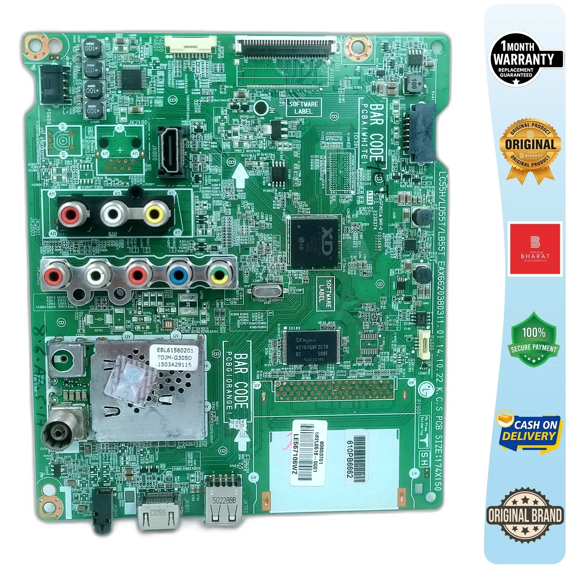 LG 32LF561D-TF Motherboard – LG 32 Inch LED TV Main Board Replacement - Great Bharat Electronics
