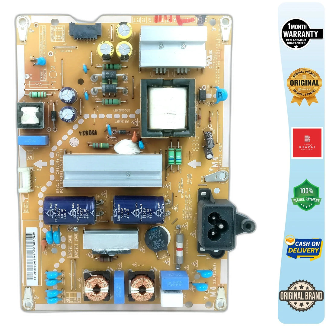 LG 32LF561D-TF Power Supply Board – LG 32 Inch LED TV SMPS Replacement - Great Bharat Electronics