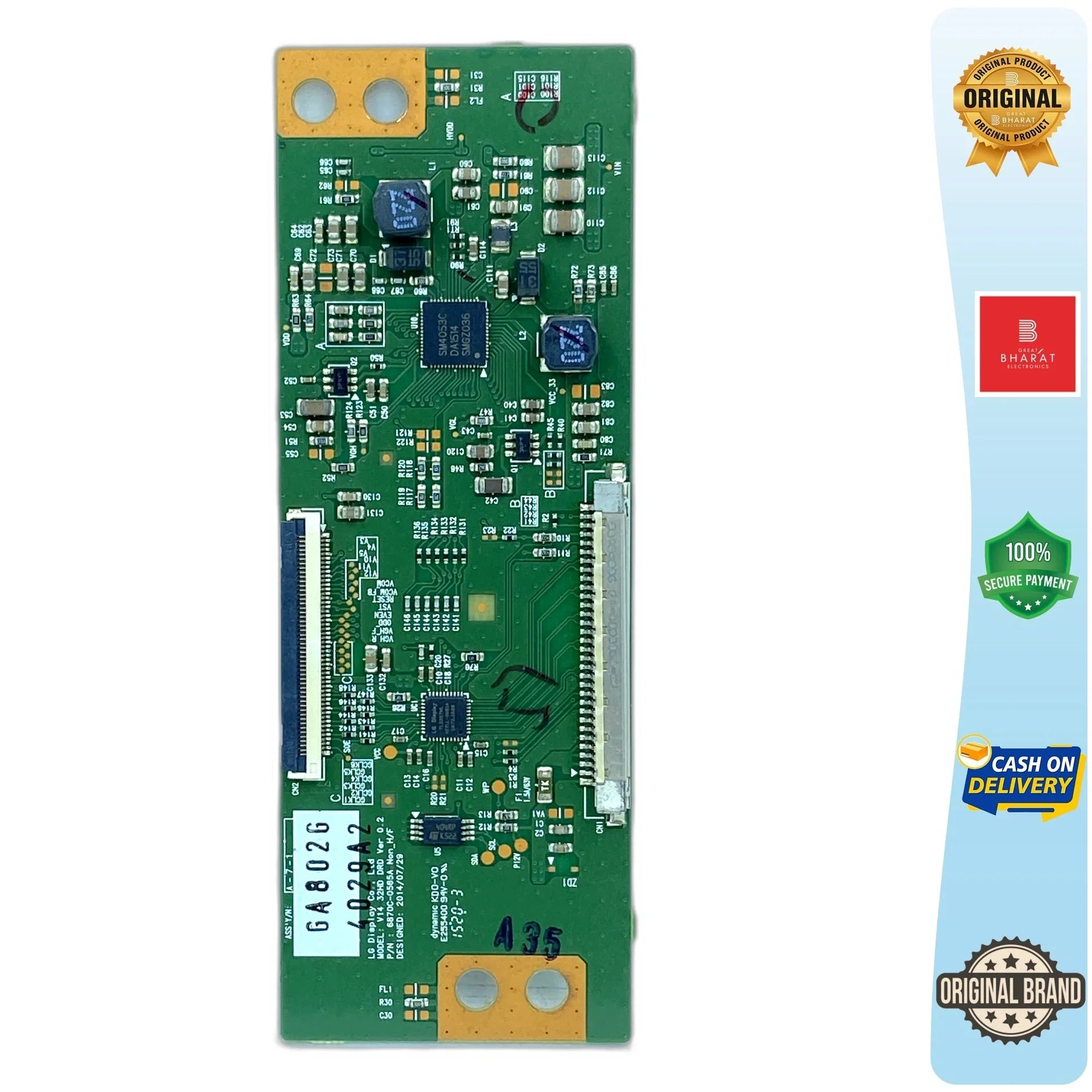 LG 32LF565B T-Con Board – LG 32 Inch LED TV Replacement Part - Great Bharat Electronics