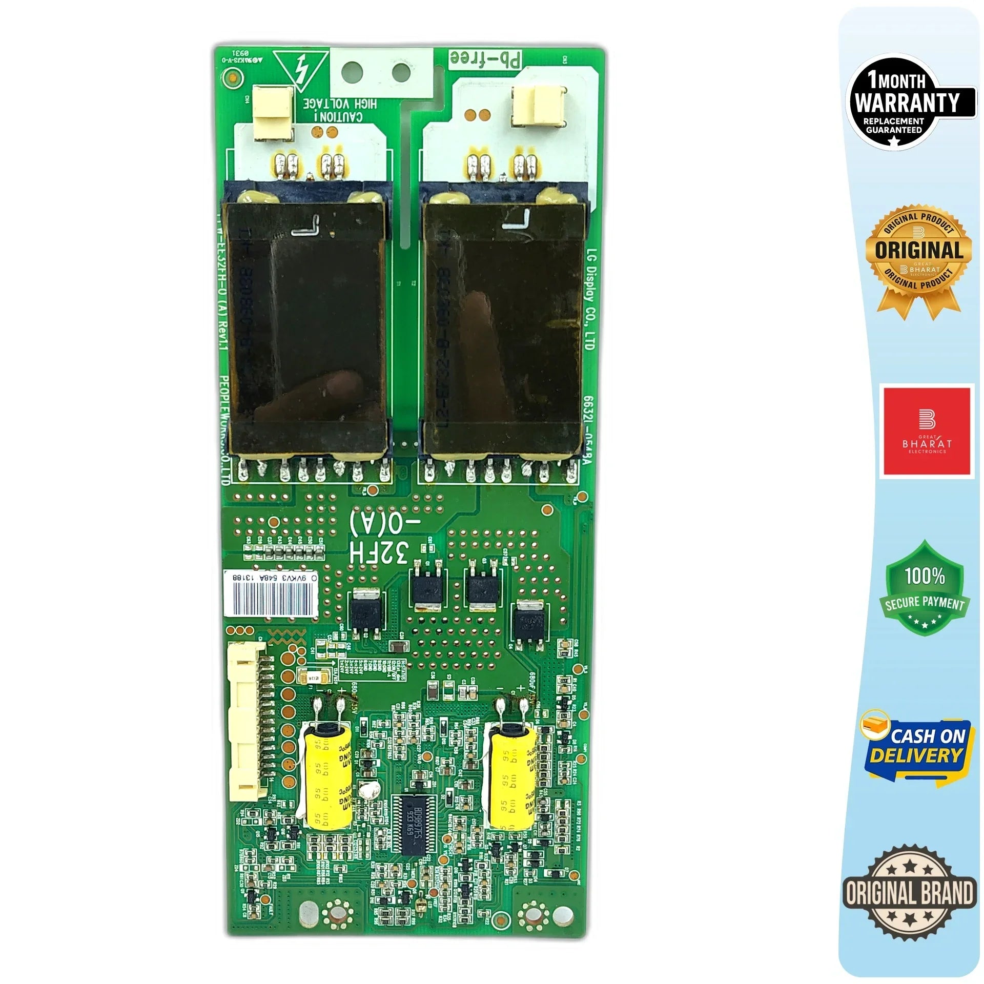 LG 32LH60YR Inverter Board – LG 32 Inch LCD TV Replacement Part - Great Bharat Electronics