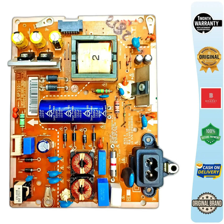 LG 32LK616BTPB Power Supply Board – LG 32 Inch LED TV SMPS Replacement - Great Bharat Electronics