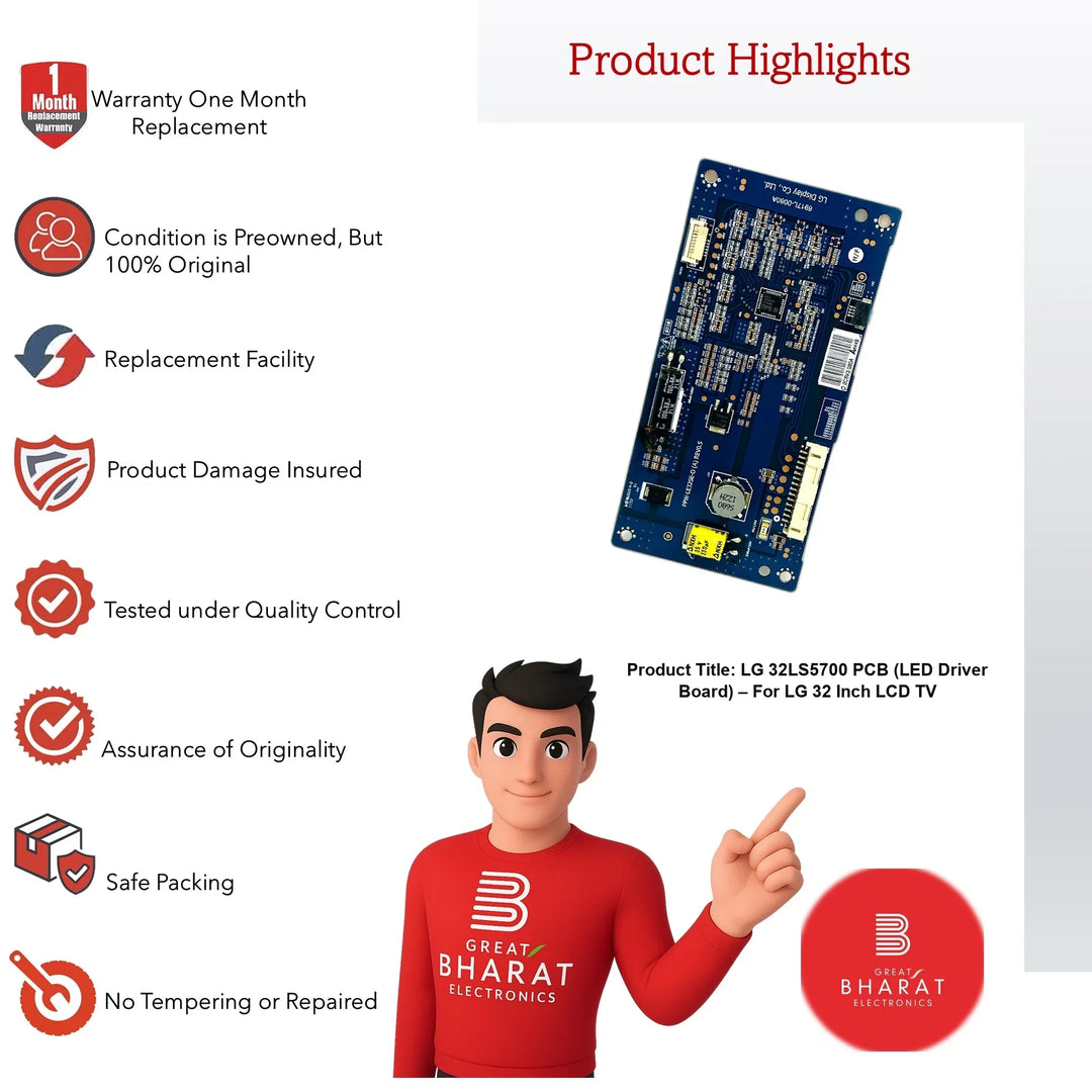 LG 32LS5700 PCB (LED Driver Board) – For LG 32 Inch LCD TV - Great Bharat Electronics