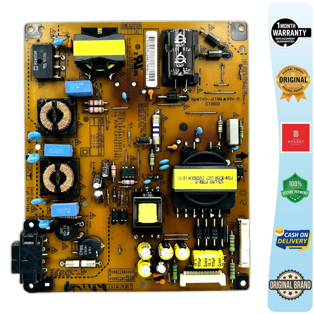 LG 32LS5700 Power Supply Board – LG 32 Inch LCD TV SMPS Replacement - Great Bharat Electronics