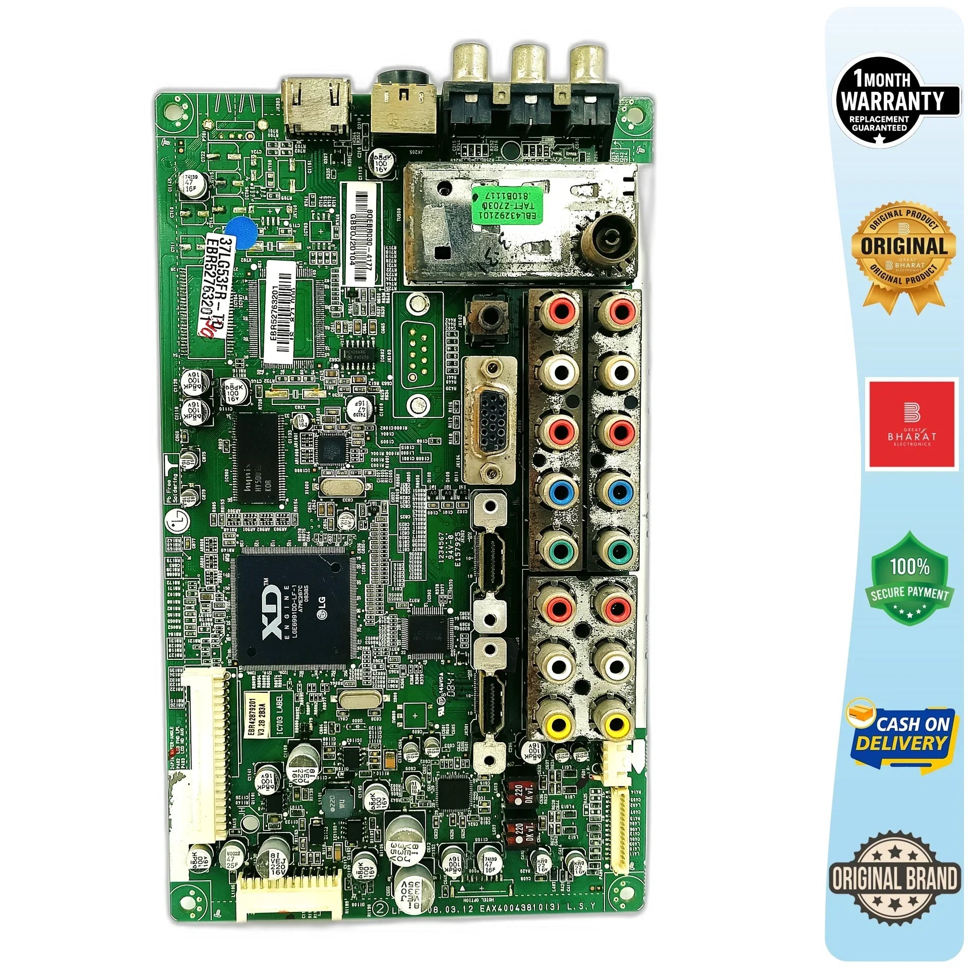 LG 37LG53FR Motherboard – LG 37 Inch LCD TV Main Board Replacement - Great Bharat Electronics