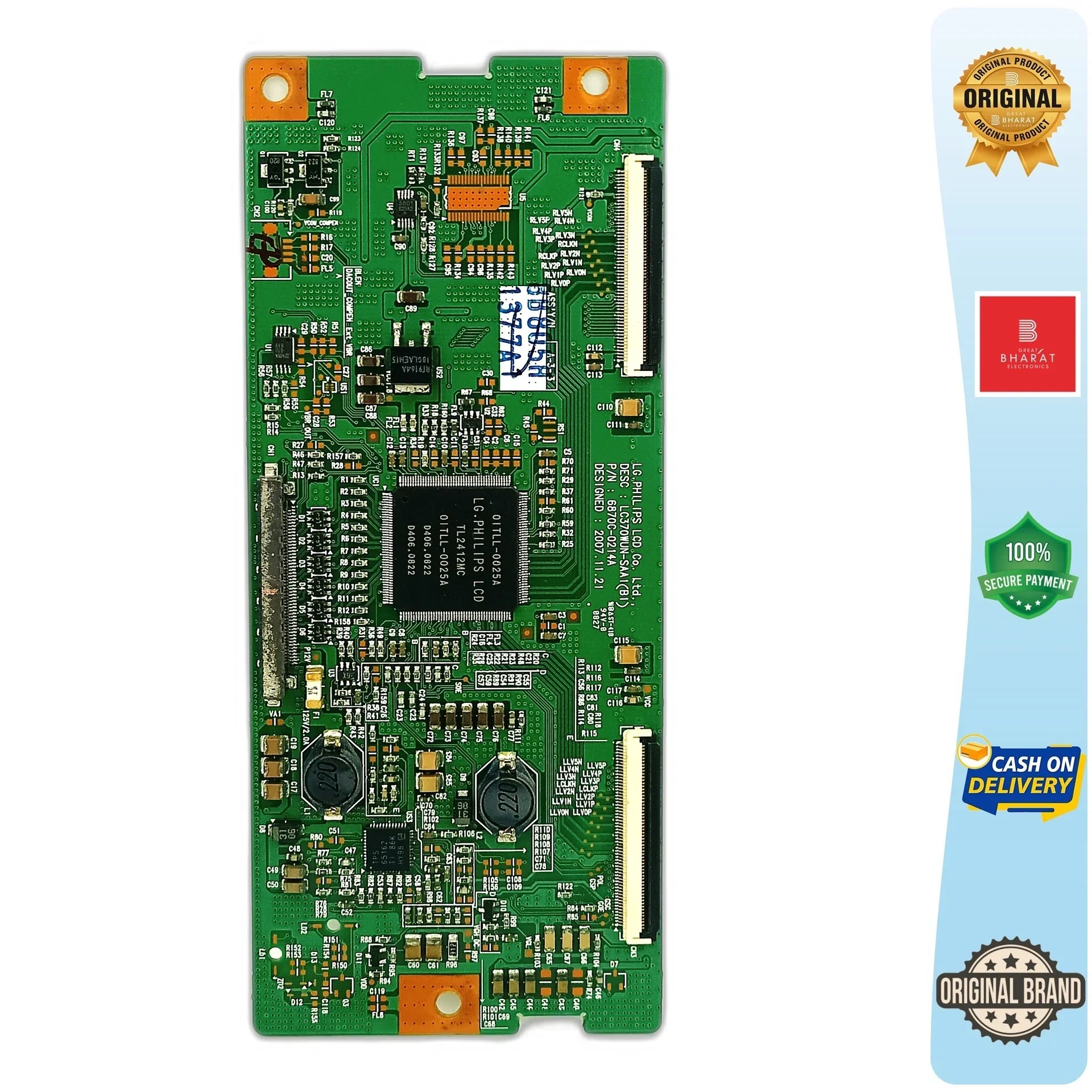LG 37LG53FR T-Con Board – LG 37 Inch LCD TV Replacement Part - Great Bharat Electronics