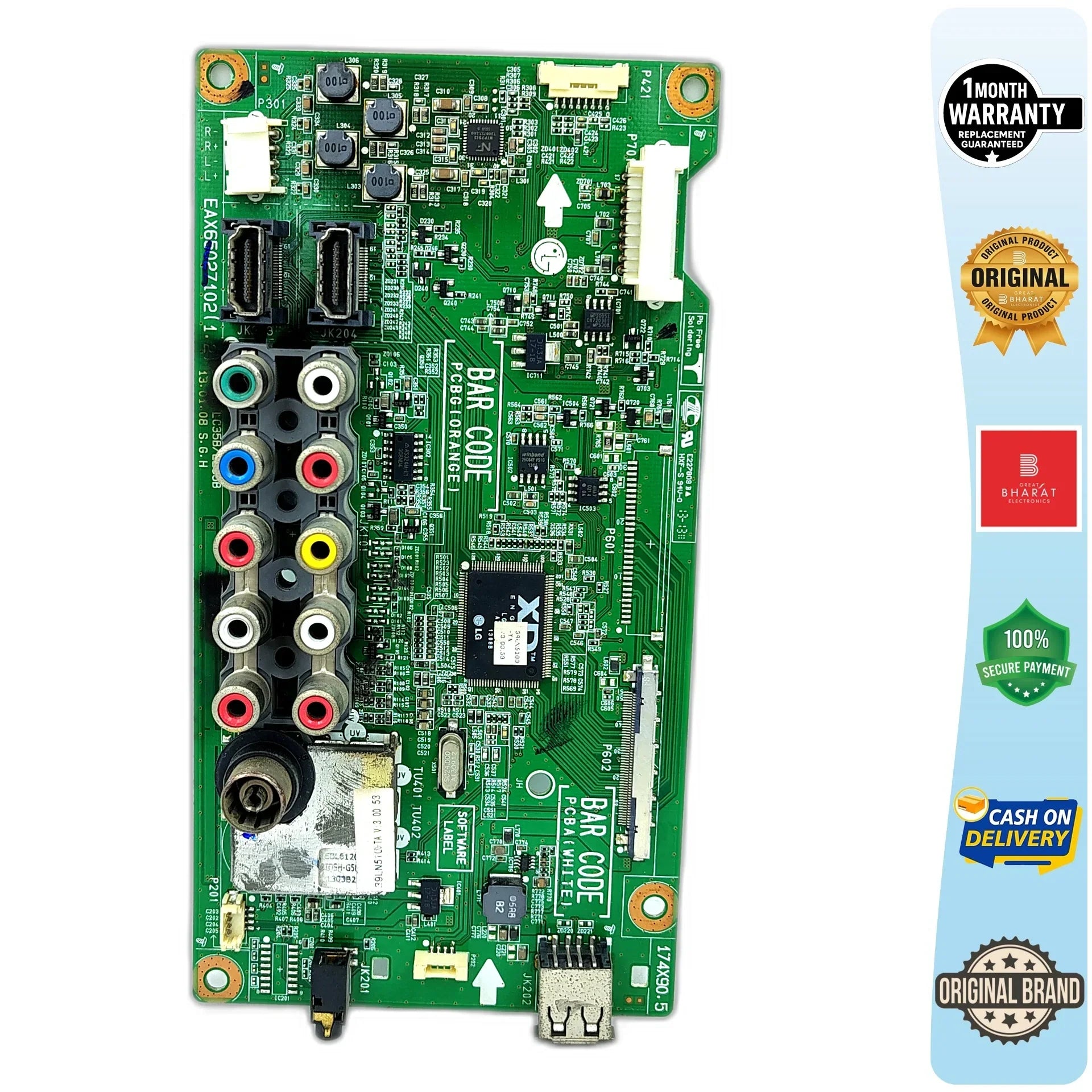 LG 39LN5100-TA Motherboard – LG 39 Inch LED TV Main Board Replacement - Great Bharat Electronics
