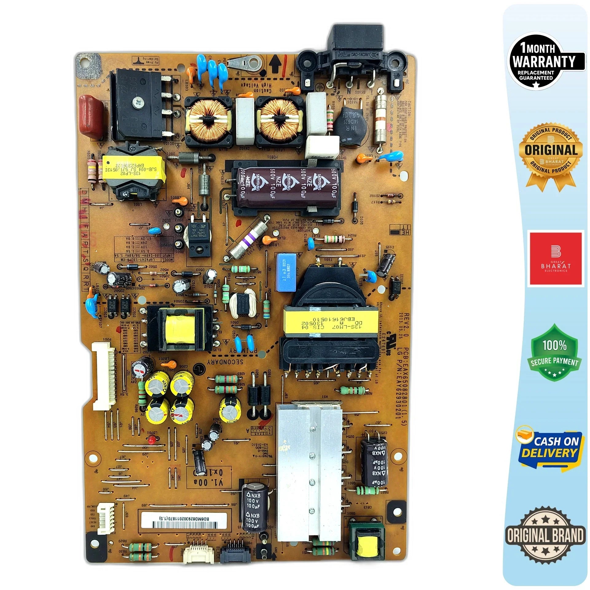 LG 42LA6620 Power Supply Board – LG 42 Inch LED TV SMPS Replacement - Great Bharat Electronics