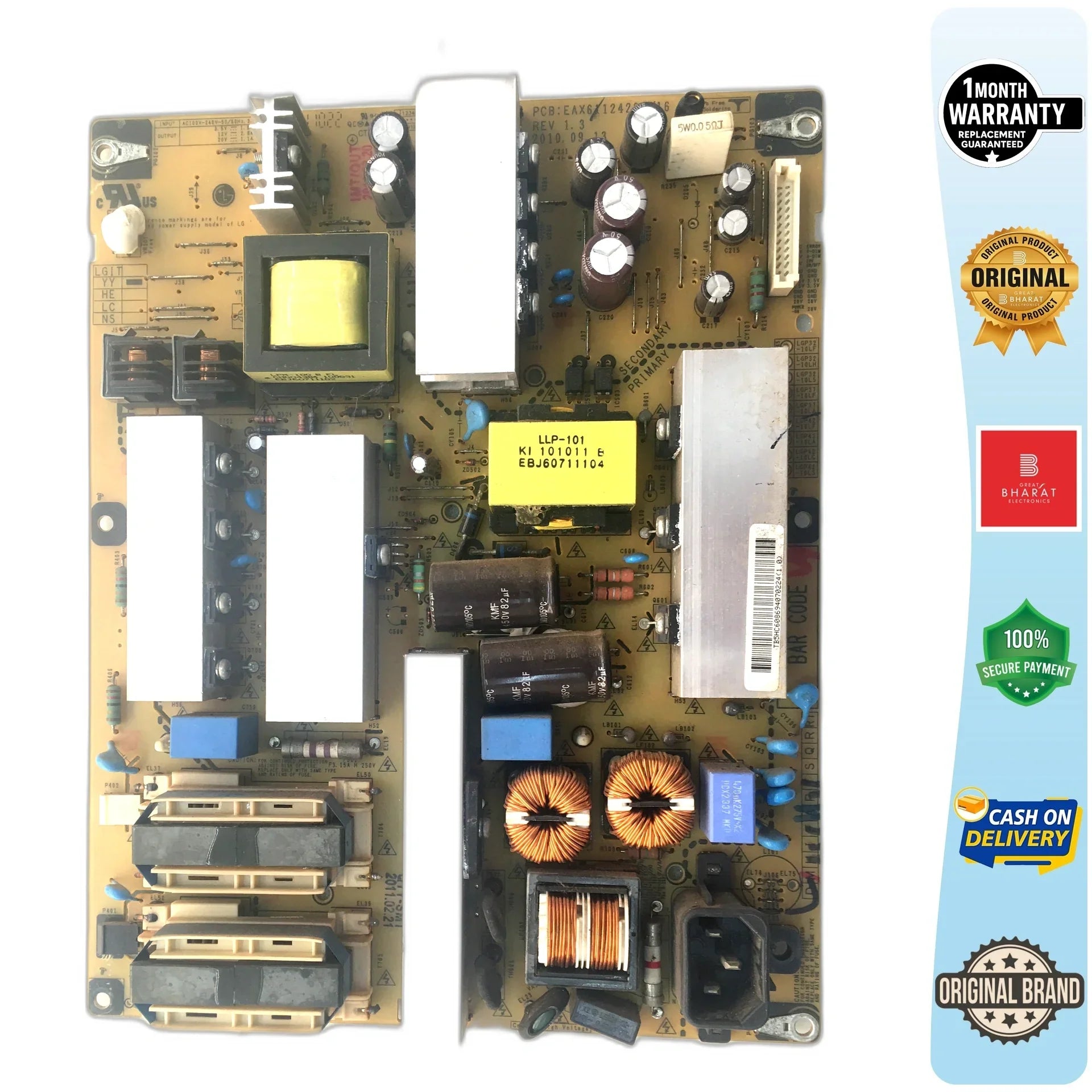 LG 42LK430 Power Supply Board – LG 42 Inch LCD TV SMPS Replacement - Great Bharat Electronics