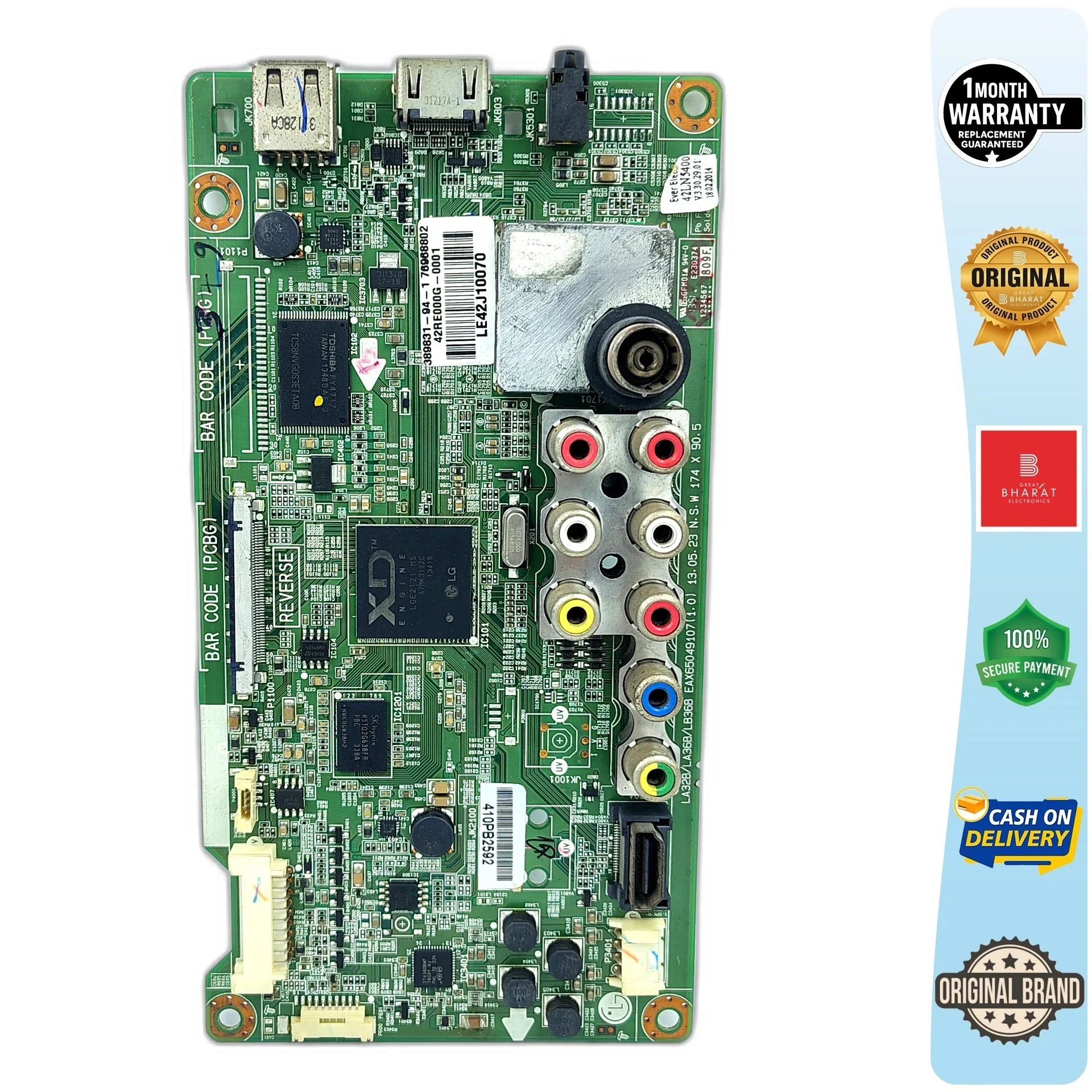 LG 42LN4510-TA Motherboard – LG 42 Inch LED TV Main Board Replacement - Great Bharat Electronics