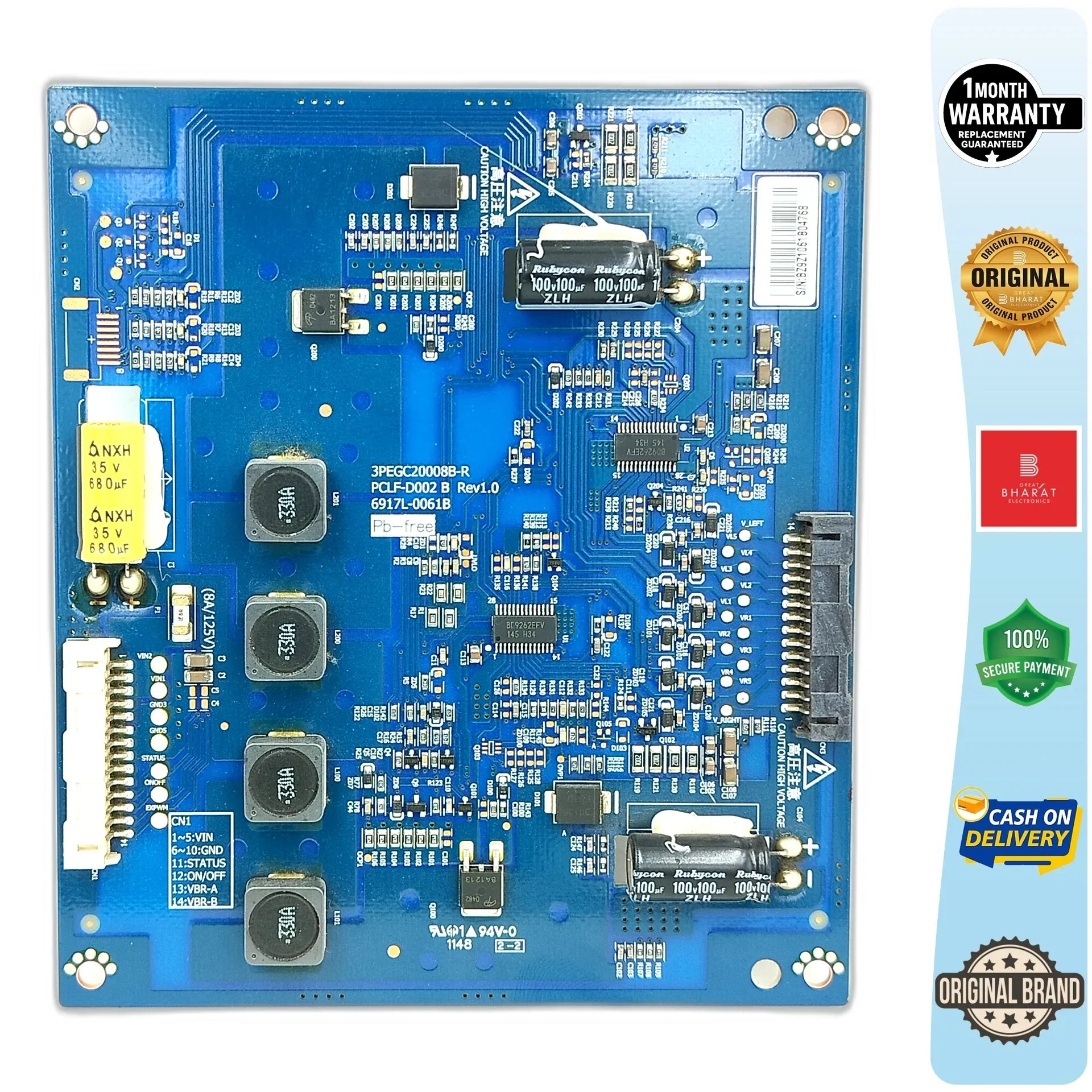 LG 42LV3500-TG PCB (LED Driver Board) – For LG 42 Inch LED TV - Great Bharat Electronics