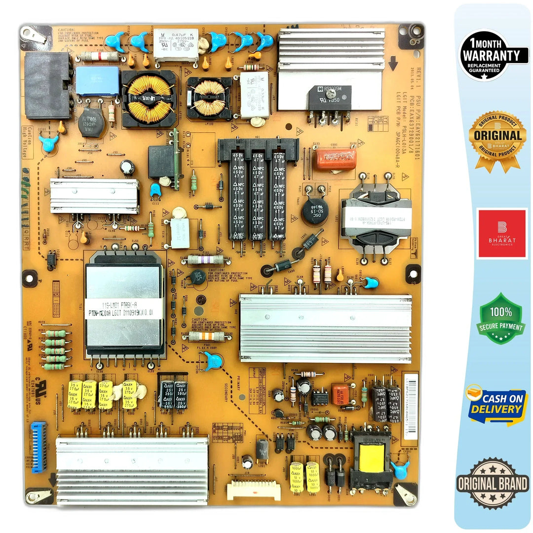 LG 42LV3500-TG Power Supply Board – LG 42 Inch LED TV SMPS Replacement - Great Bharat Electronics