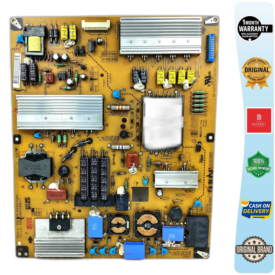 LG 42LV355U Power Supply Board – LG 42 Inch LED TV SMPS Replacement - Great Bharat Electronics