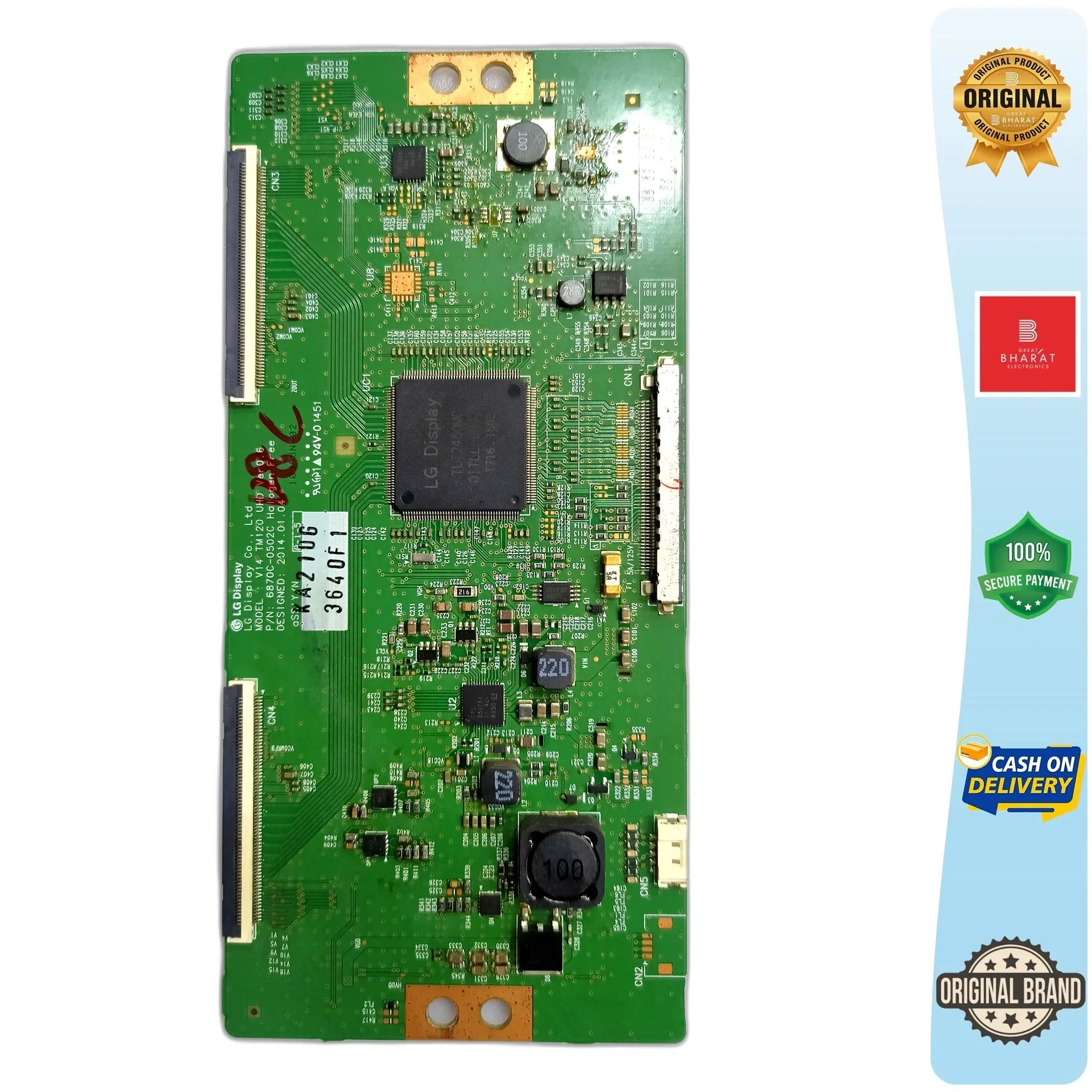 LG 42UB820T T-Con Board – LG 42 Inch LED TV Replacement Part - Great Bharat Electronics