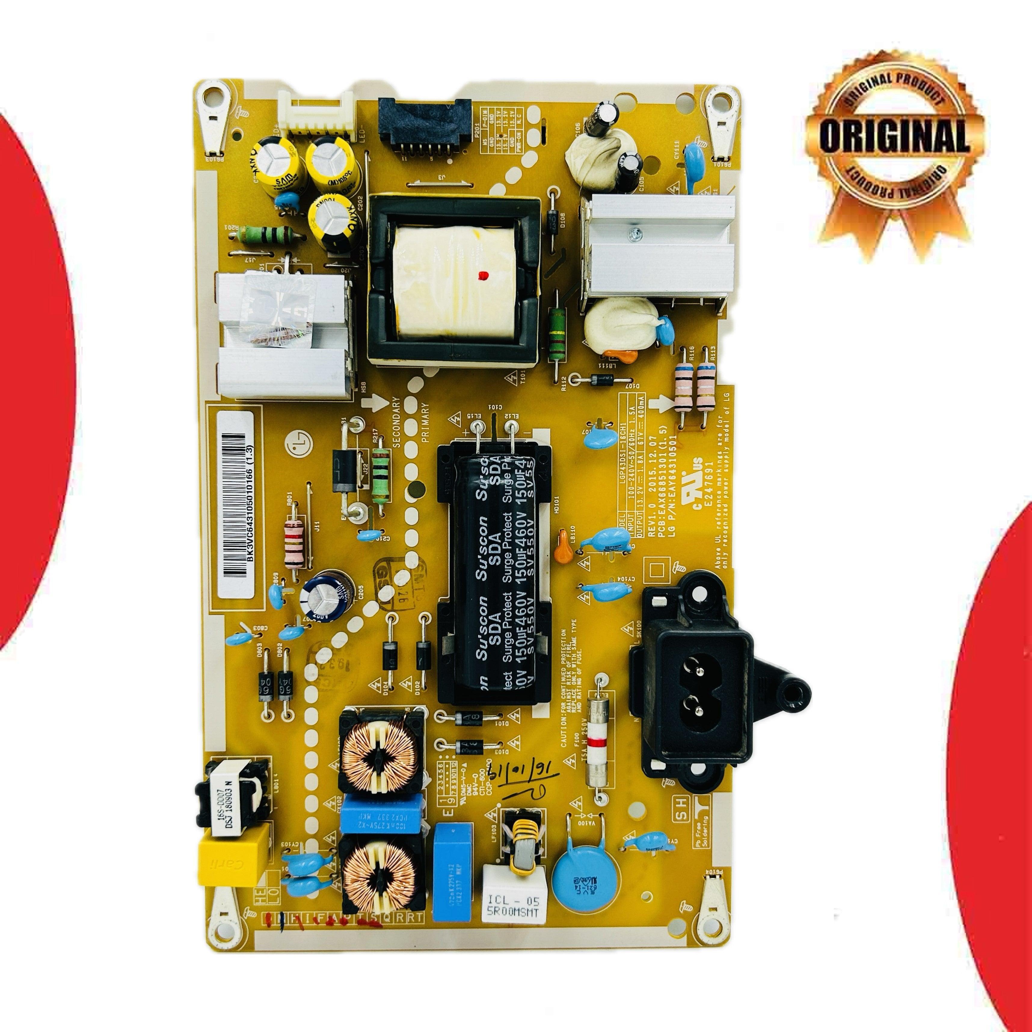 LG 43 inch LED TV Power Supply for Model 43LH576T - Great Bharat Electronics
