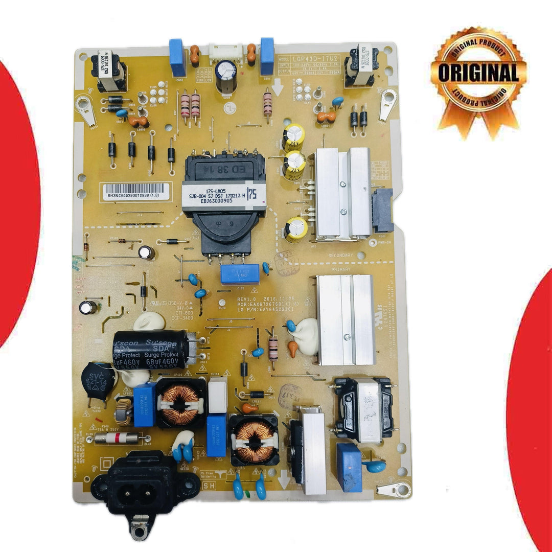 LG 43 inch LED TV Power Supply for Model 43UJ670V - Great Bharat Electronics
