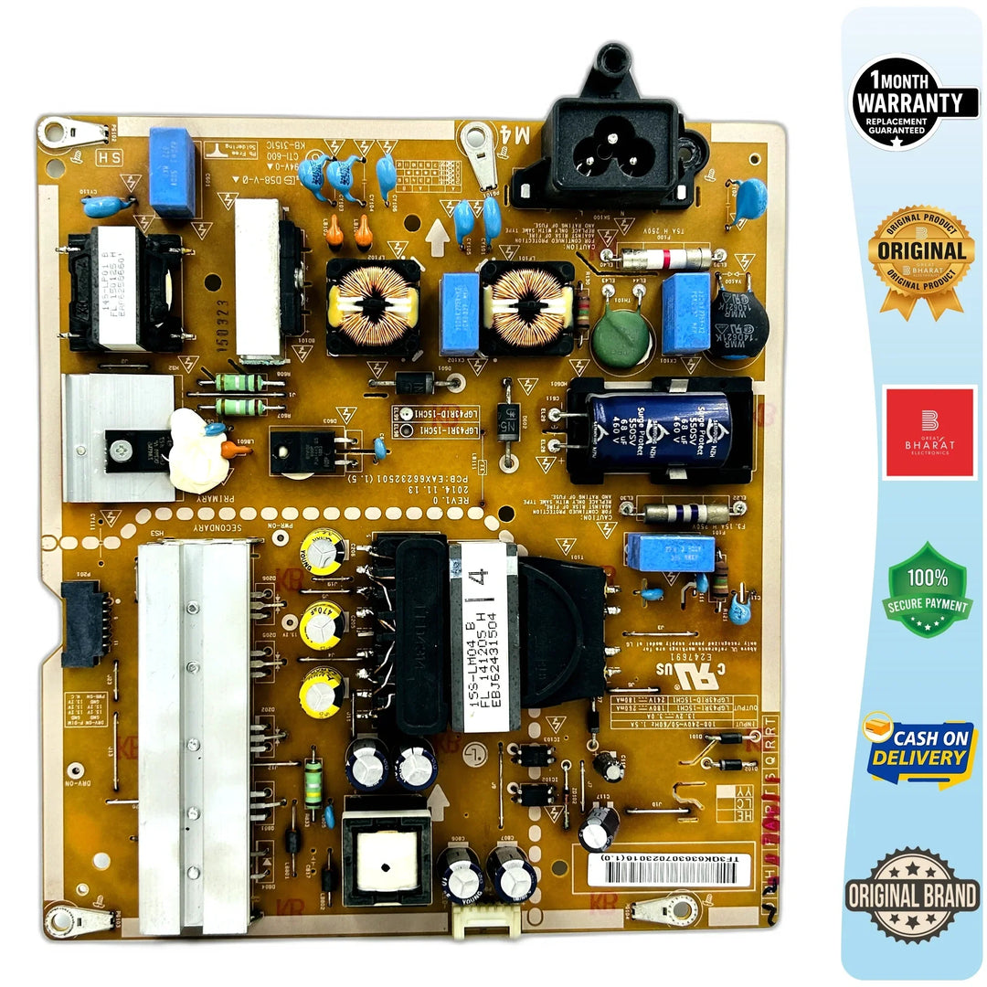 LG 43LF630T Power Supply Board – LG 43 Inch LED TV SMPS Replacement - Great Bharat Electronics