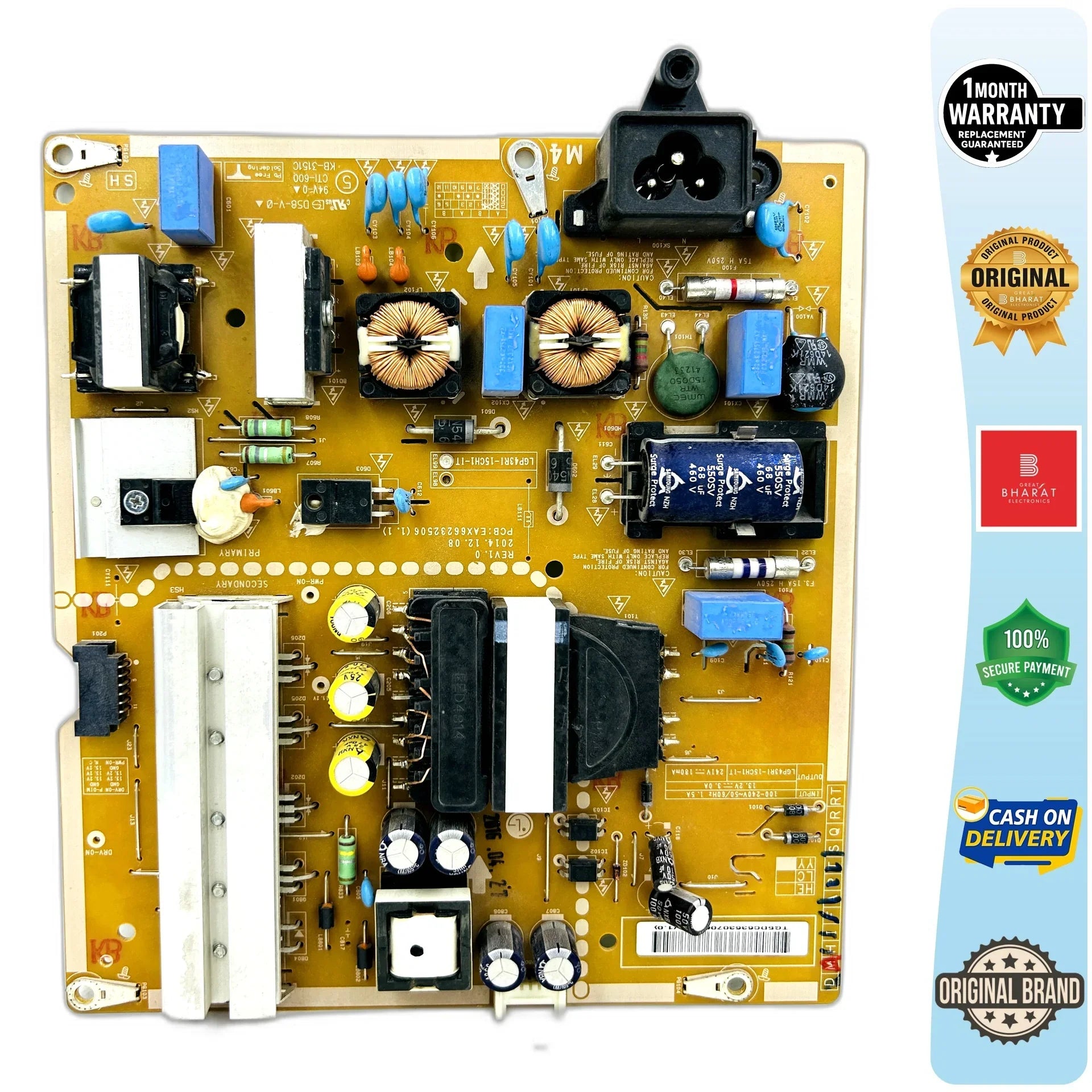 LG 43SE3KB Power Supply Board – LG 43 Inch LED TV SMPS Replacement - Great Bharat Electronics
