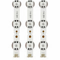 LG 43UM74006LB backlight strips showing seven LED lenses per strip