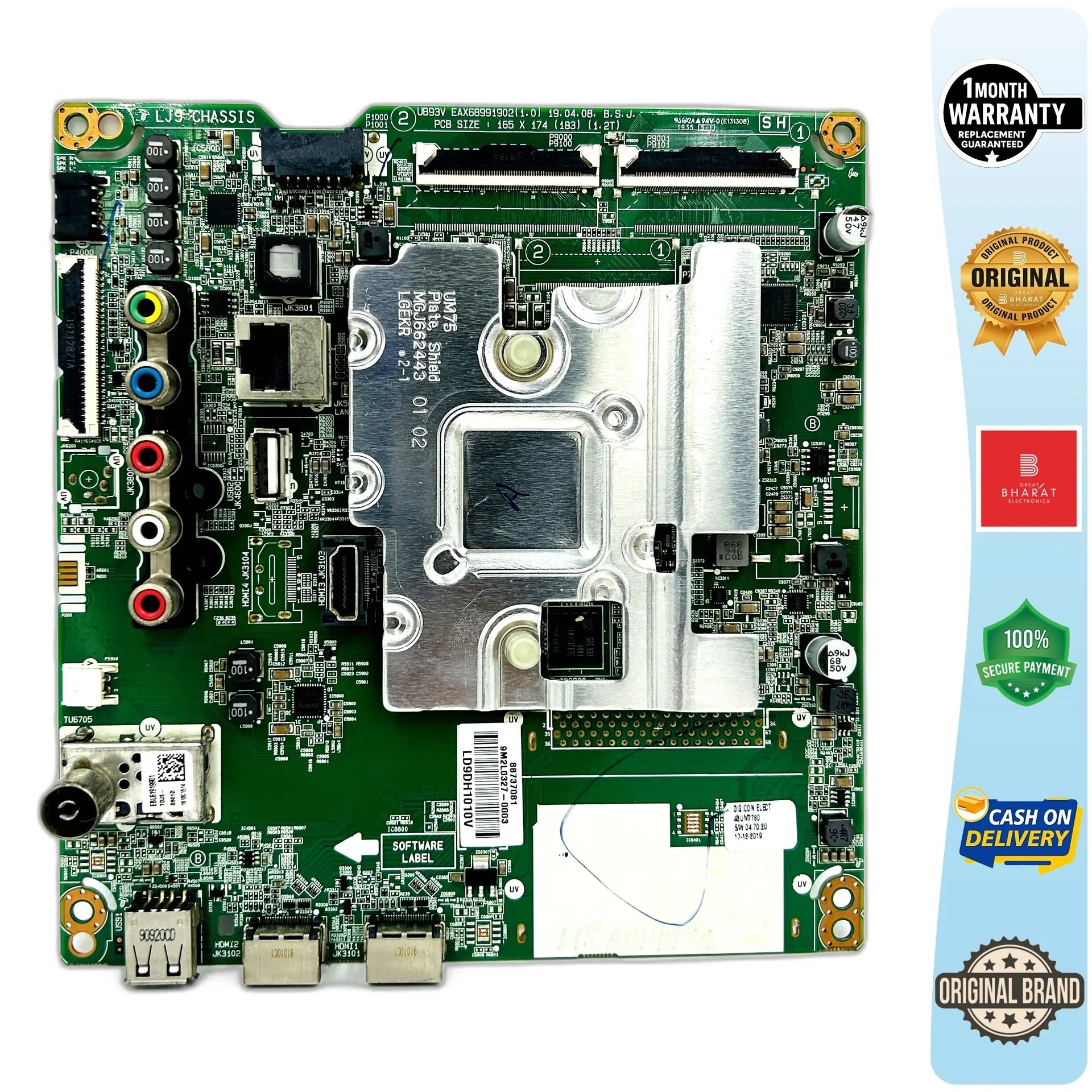 LG 43UM7780PTA Motherboard – LG 43 Inch LED TV Main Board Replacement - Great Bharat Electronics